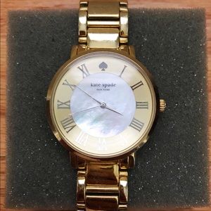 Kate Spade Gold and Pearl Watch